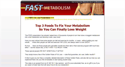 Desktop Screenshot of fastmetabolism.com